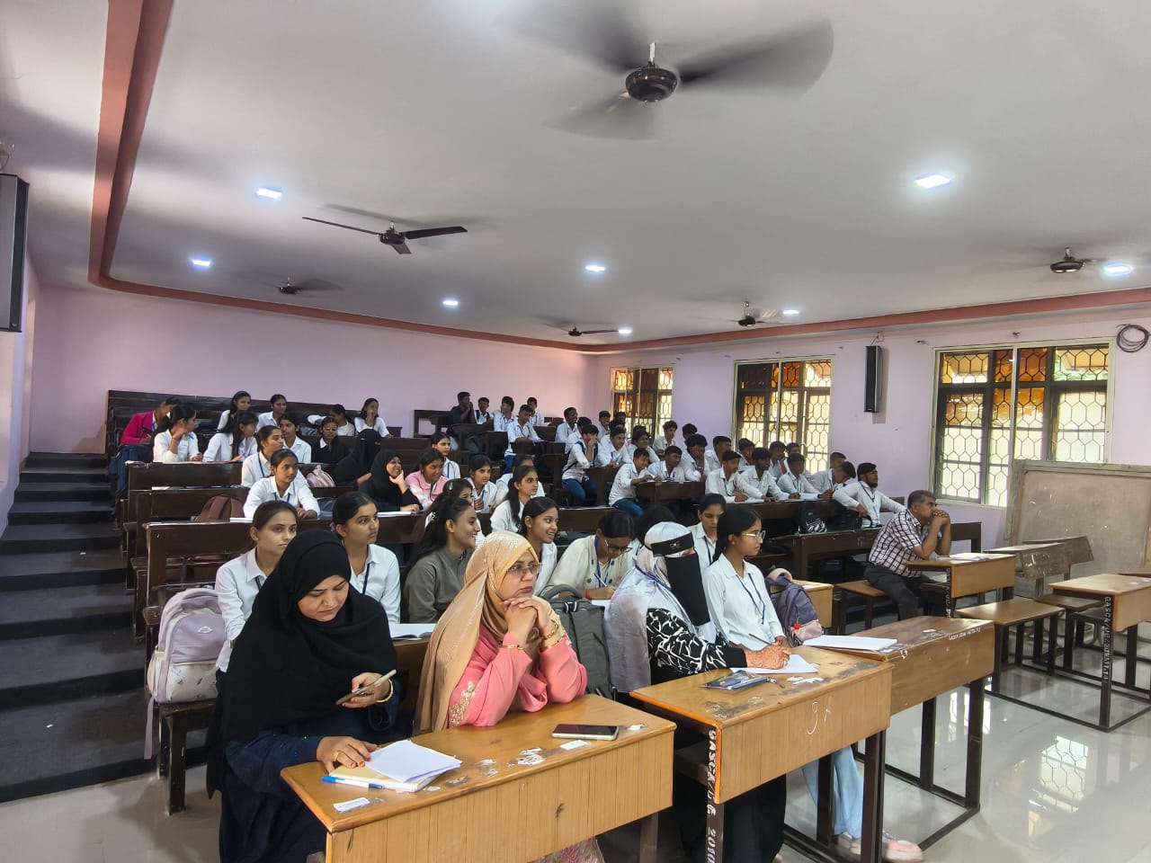 Students celebrating an achievement