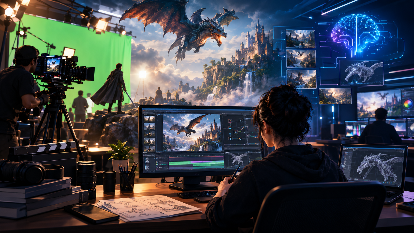 AI Integrated Animation Program